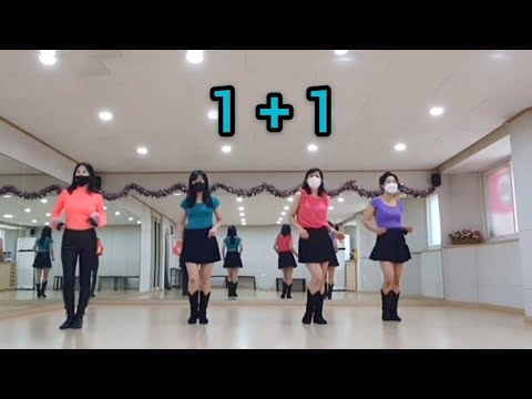 1+1 Line Dance (Intermediate) Demo & Teach