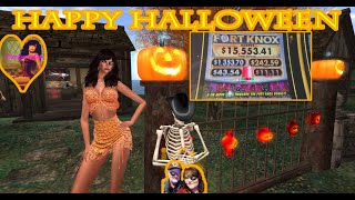 🎃🎃Happy Halloween!🎃🎃  Diamond Vault!!🔷💎💍  Fort Knox Slot Machine !!Bonuses