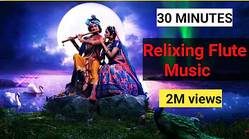 Meditation,relaxing music,krishna flute music,mind ko sant karne ka upay.#music #bhajan, 2M Views