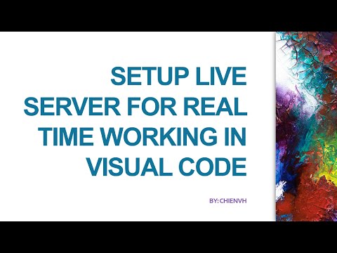Live Server for Real-time Working in Visual Code with Client Side Pages