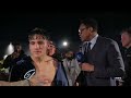 BAM RODRIGUEZ 'I Didn’t Think I’d Knock Him Out!' AFTER BRUTAL KO vs Martinez
