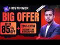 How to Buy Hosting from Hostinger Using Extra 20% Discount Coupon Code + 85% Hostinger Discount