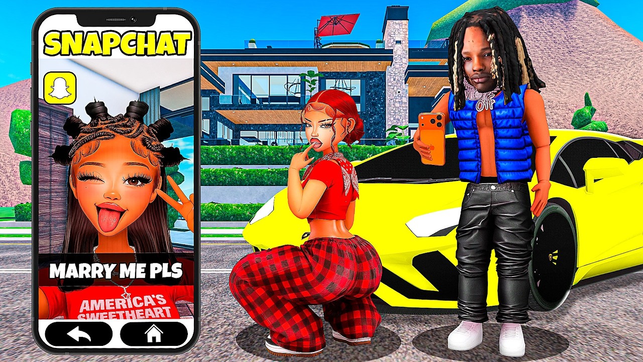 I EXPOSED GOLD DIGGERS IN ROBLOX SNAPCHAT | LifeTogether 🏠 RP
