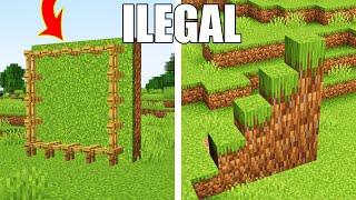 Teknik Membangun ILEGAL di Minecraft