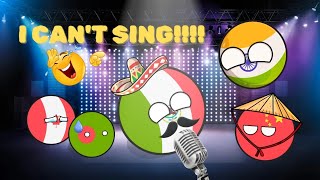 MEXICO IS NOT A BEST SINGER? 🤔 | [Funny 🤣 And Interesting 🧐] | #countryballs #worldprovinces