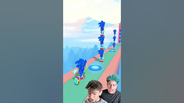 How many Sonics does it take to complete the level? 😱