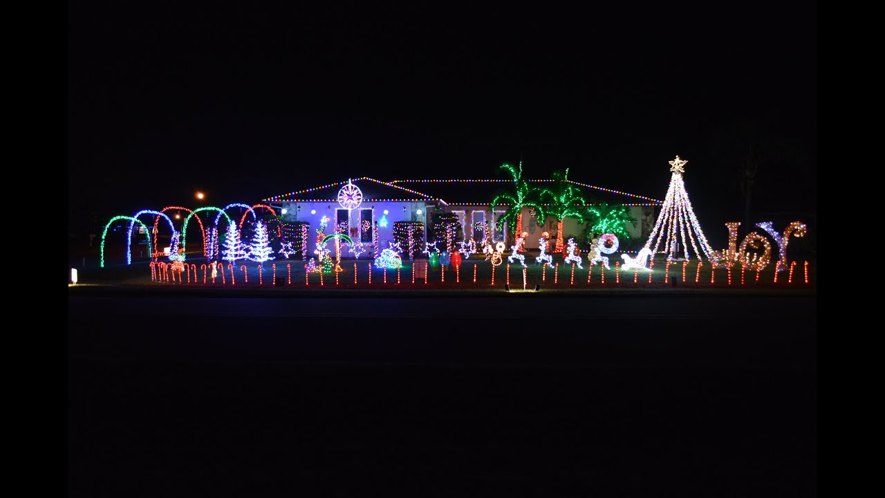 2021 Inverness Illumination Clear Family Christmas Light Show YouTube