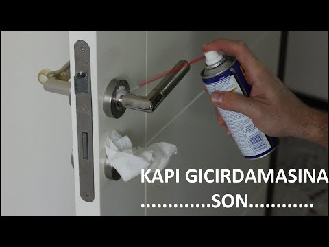 Video: Kapı Gıcırtısı Nasıl Düzeltilir?