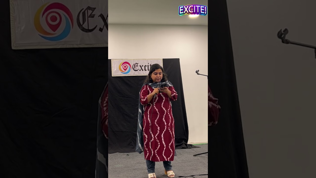 🎤 Arpita’s Melodic Hindi Song Live in Hyderabad | Open Stage Magic | Excite Hyderabad