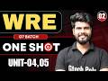 🔥W.R.E. Part-04,05 | G7 Batch | By Aman Sir