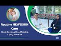Routine newborn care  about sleeping breastfeeding crying and more  babylon hospital jaipur