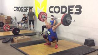 Code 3 Barbell  Daniel 230# Snatch PR