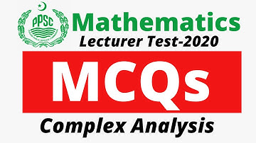 PPSC Lecturer Maths Test MCQS | Lecture 5