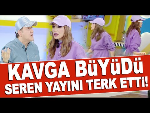 ŞOK!!! Seren Serengil Arto fena kapıştı, Seren yayını terk etti! / Magazin Turu