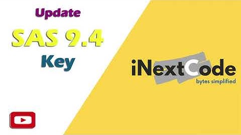 Process to update SAS 9.4 Key