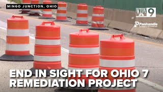State Route 7 rockfall remediation project nears completion with new traffic patterns