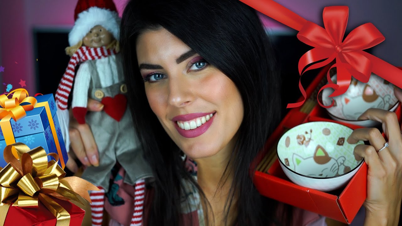 ASMR 🎁 REGALI di NATALE 2023 (Whispering)