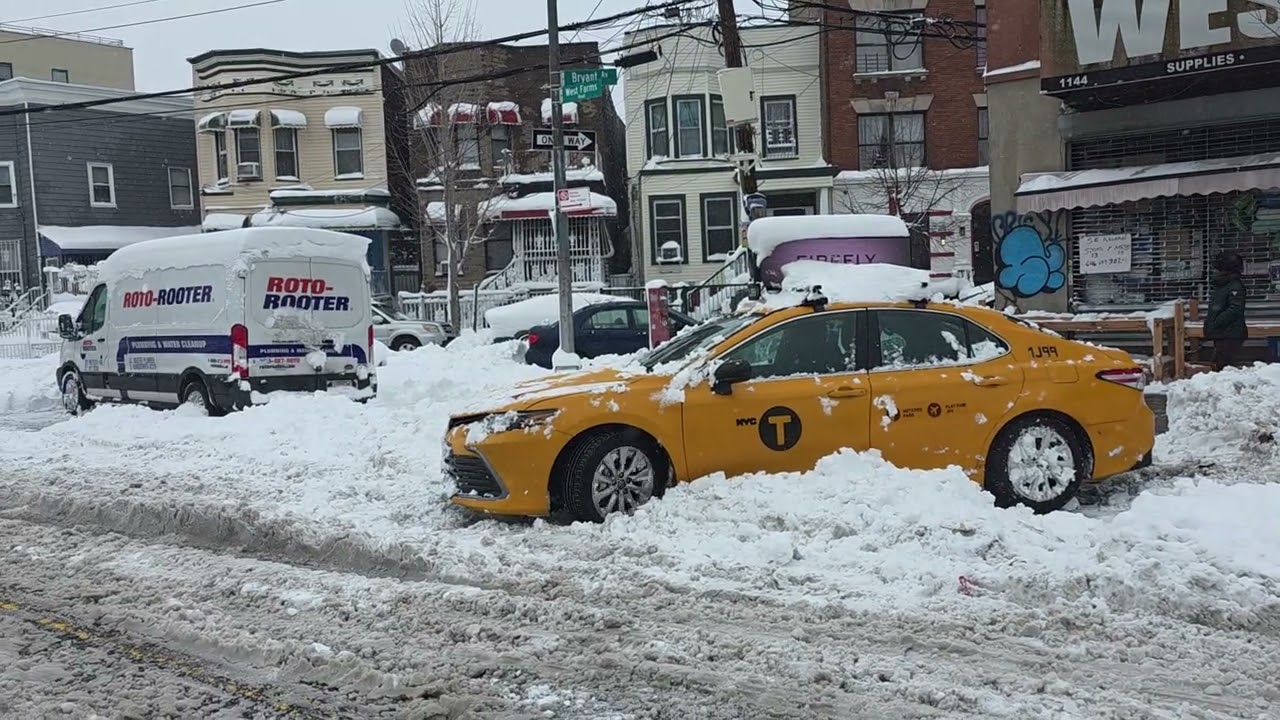 Freeze snowstorm #nyc 