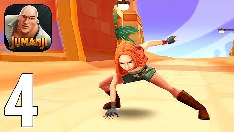 Jumanji: Epic Run Gameplay Walkthrough Part 4 - RUBY ROUNDHOUSE in The Oasis Map [iOS/Android Games]