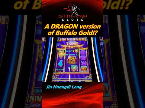 A DRAGON Version of Buffalo Gold!? Rare slot at Soboba Casino! #shinobislots #shorts #shortfeed