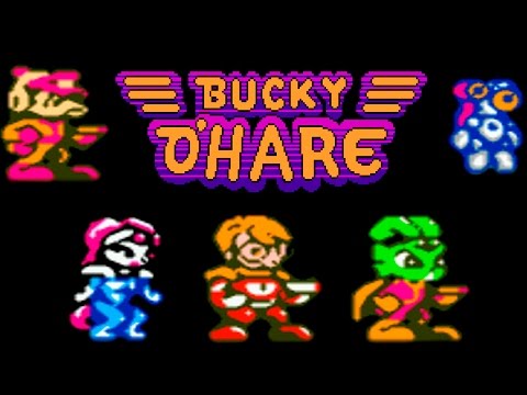 Bucky Ou0027Hare прохождение / Bucky Ou0027Hare walkthrough (NES, Famicom, Dendy)