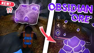*OBSIDIAN ORE* In The Survival Game! *RELEASED* - Roblox
