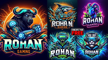 How to Create Ai Gaming Logo for Youtube | Microsoft Bing Image Creator