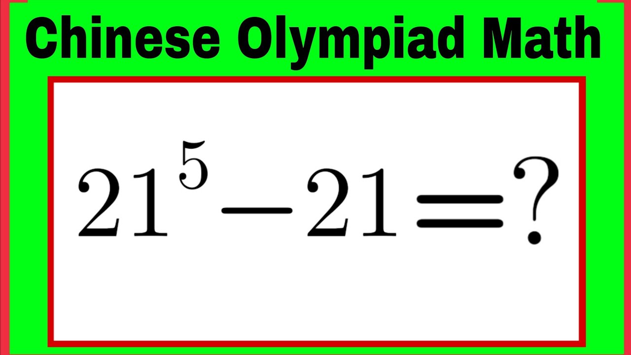 China | A wonderful Algebra Olympiad Math Problem| Can you solve this? 