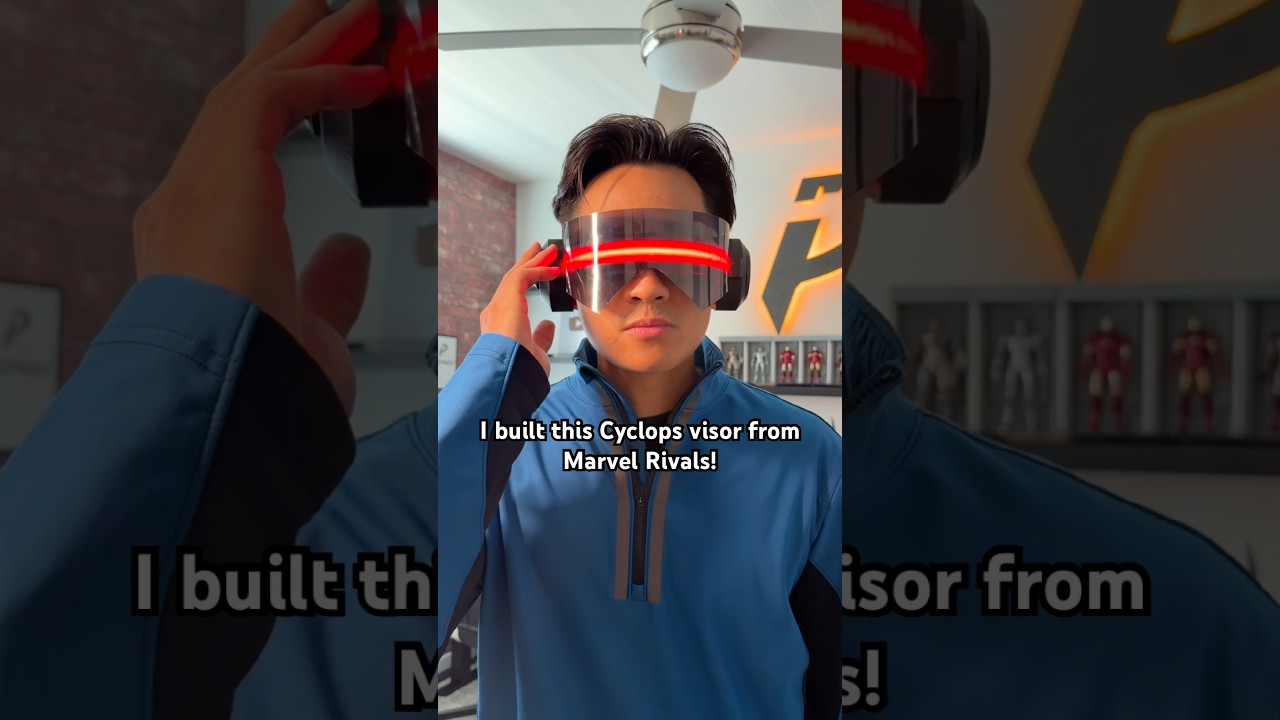 The Coolest CYCLOPS Visor Design?!