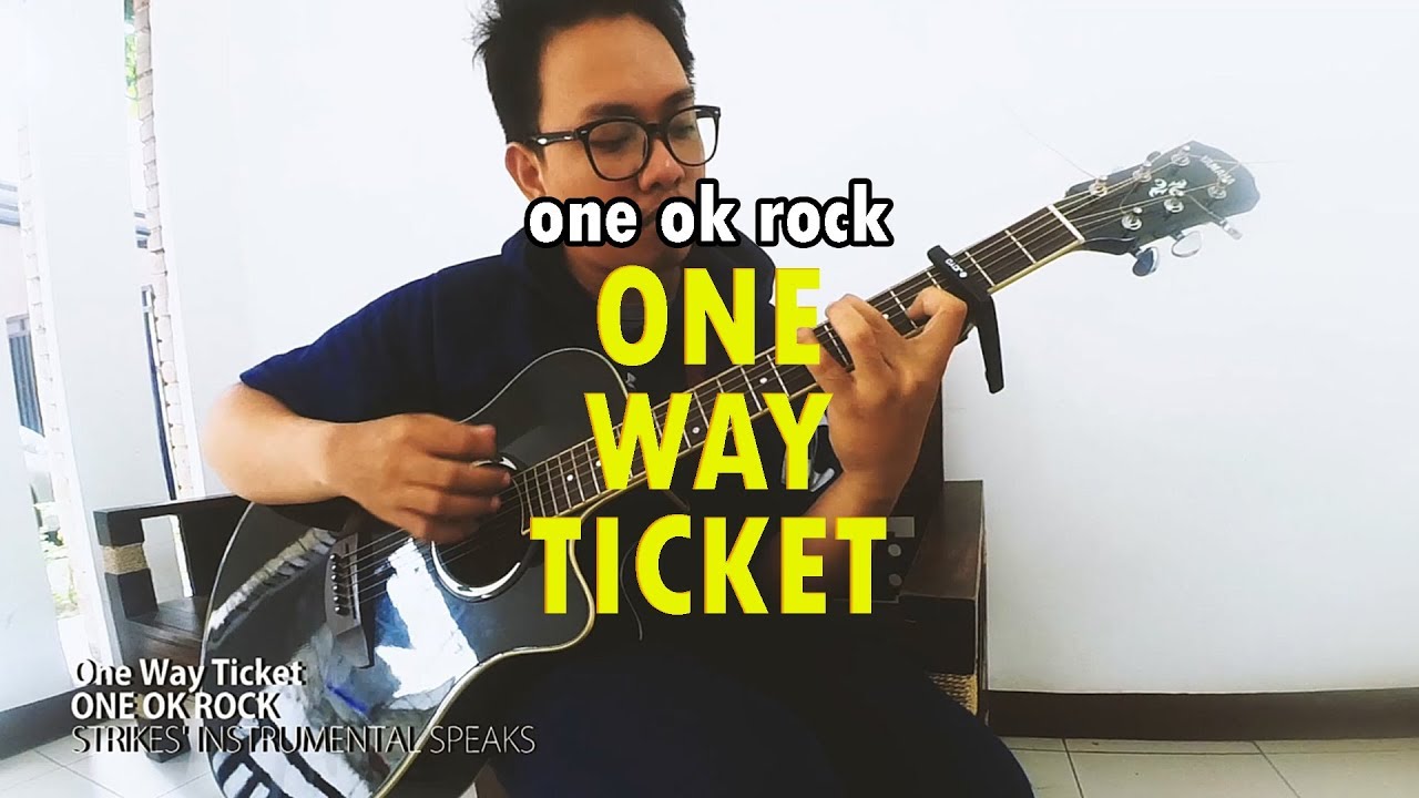 One Ok Rock One Way Ticket Guitar Cover By Coffee Strikes Youtube