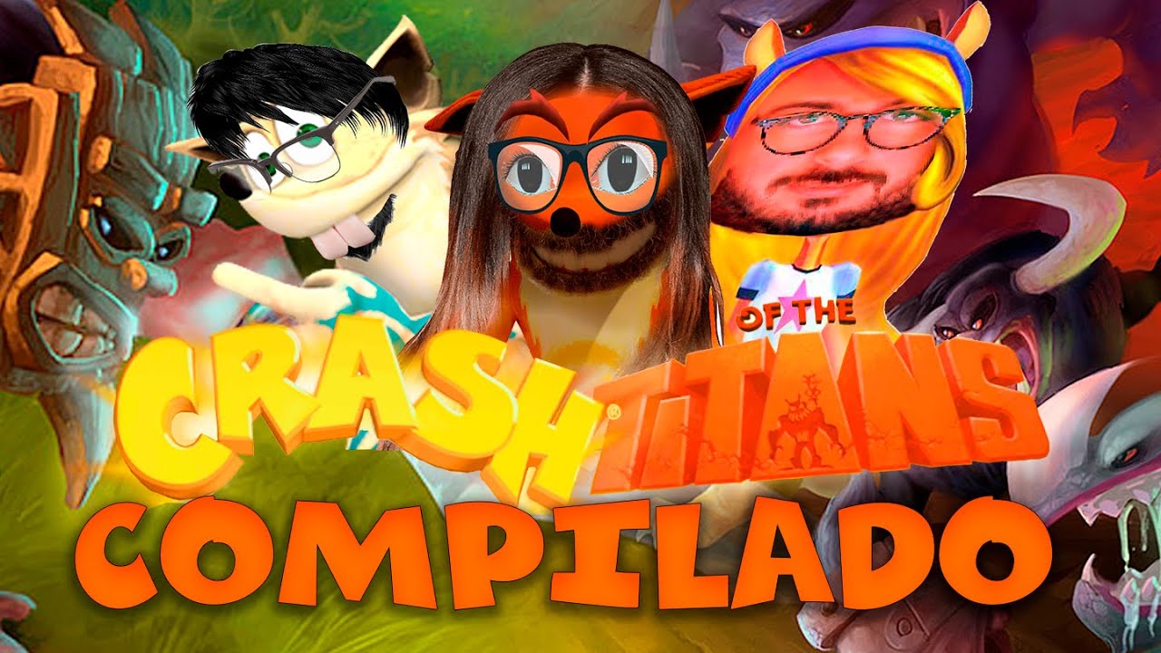 COMPILADO TITÂNICO DE CRASH TITANS DO @jogandofoddaci