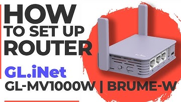 ✅ How to Set Up GL.iNet GL-MV1000W (Brume-W) | How to Setup Glinet AC1200 GL-MV1000W WiFi Router