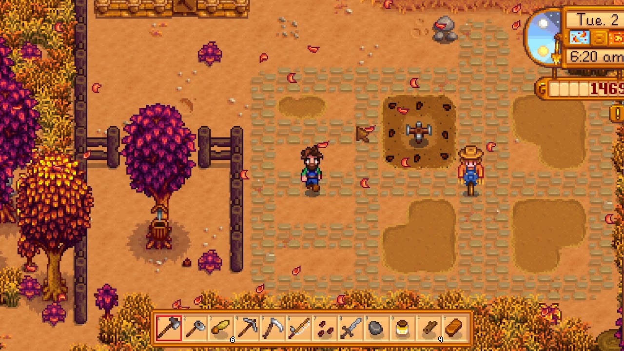Stardew Valley simple farm