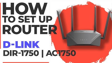 ✅ How to Set Up D-Link DIR-1750 WiFi Router | How to Setup D-LINK AC1750 DIR-1750
