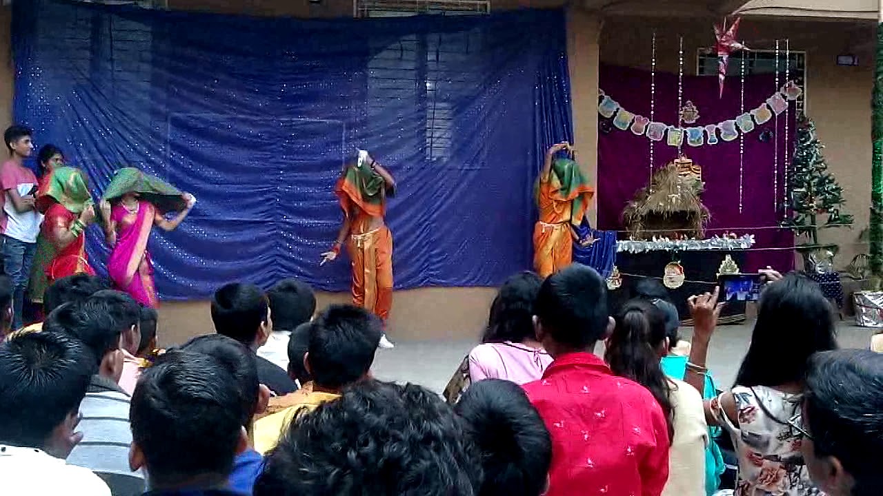 Marathi Tadka Dance By 10 Standard Girls Gr Patil Vidya Mandir