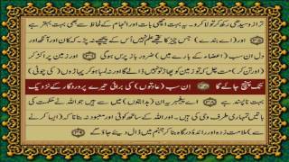 QURAN PARA 15 JUST/ONLY URDU TRANSLATION WITH TEXT HD (FATEH MUHAMMAD JALANDRI)