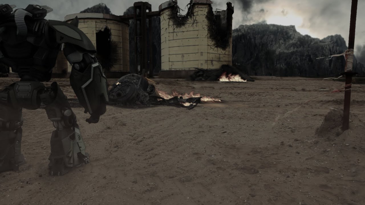 Robot Silo - A Nuke Compositing Project