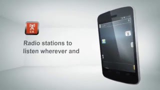 Radio Stations App for Android - Promotional Video screenshot 2