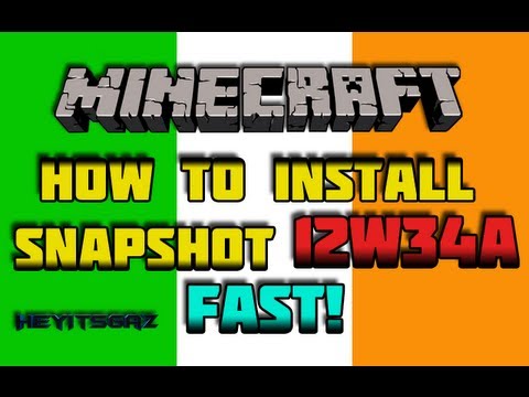 how to download snapshots minecraft