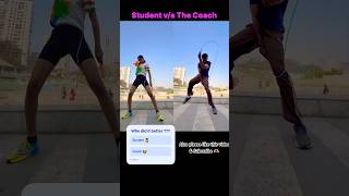 Jump Rope Wraps Friendly Banter !!! Student vs Coach #ruletheropes #jumprope #battle