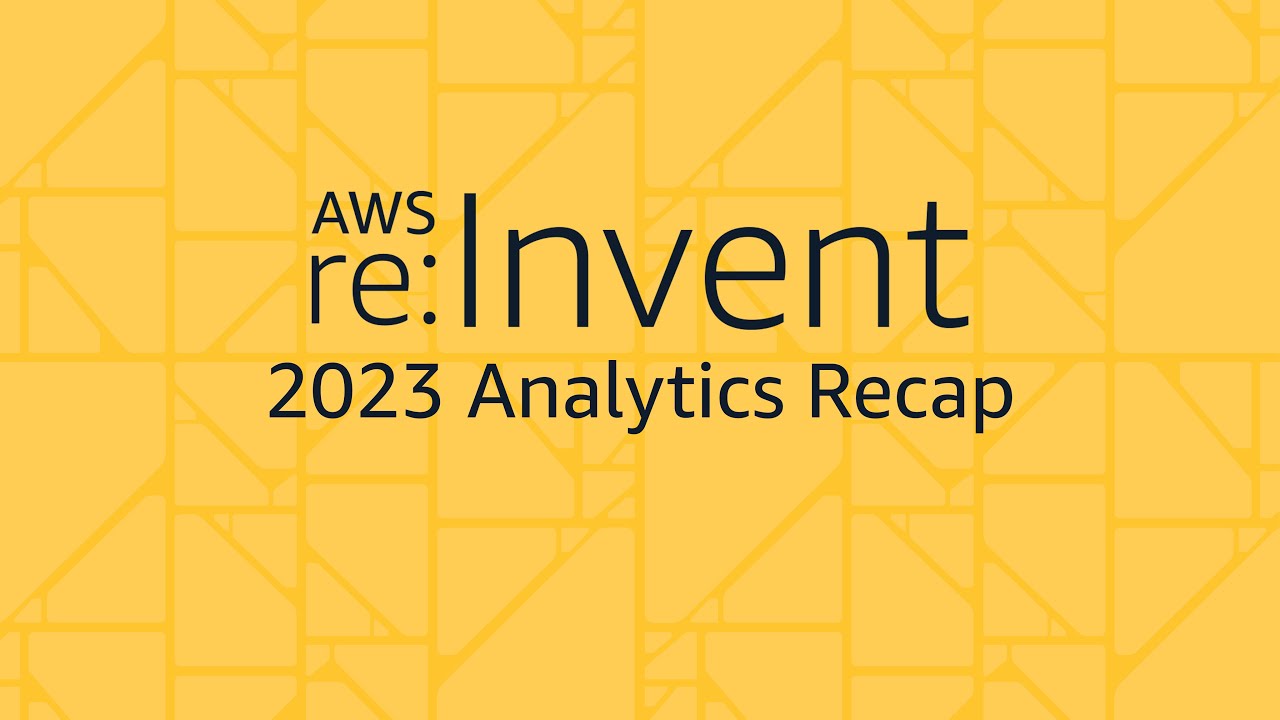 AWS re:Invent 2023 Analytics Recap - YouTube