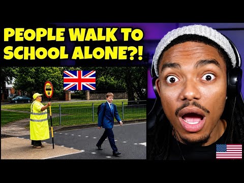 AMERICAN REACTS to Britain's Schools... They're NOTHING Like Ours