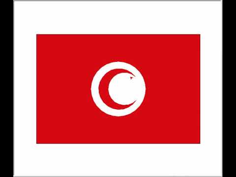 Dessiner le drapeau Tunisien avec le module Turtle de Python
