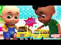 The Wheels On The Bus | bus in garage | cartoon for kids | Jugnu kids Nursery Rhymes and Baby Songs