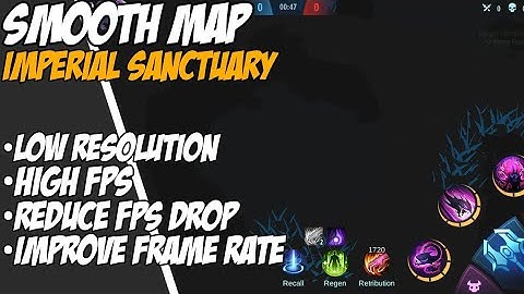 Smooth Map Imperial Sanctuary No FPS Drop & Improve Frame rate | MLBB