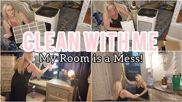 CLEAN MY BEDROOM WITH ME | SPEED CLEAN MOTIVATION | Tiny Tidy Tuesday