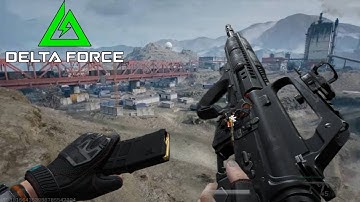 DELTA FORCE MOBILE - MASTERING TRAIN WRECK MAP - 4K MAX GRAPHICS - S22 ULTRA #gaming #deltaforce 