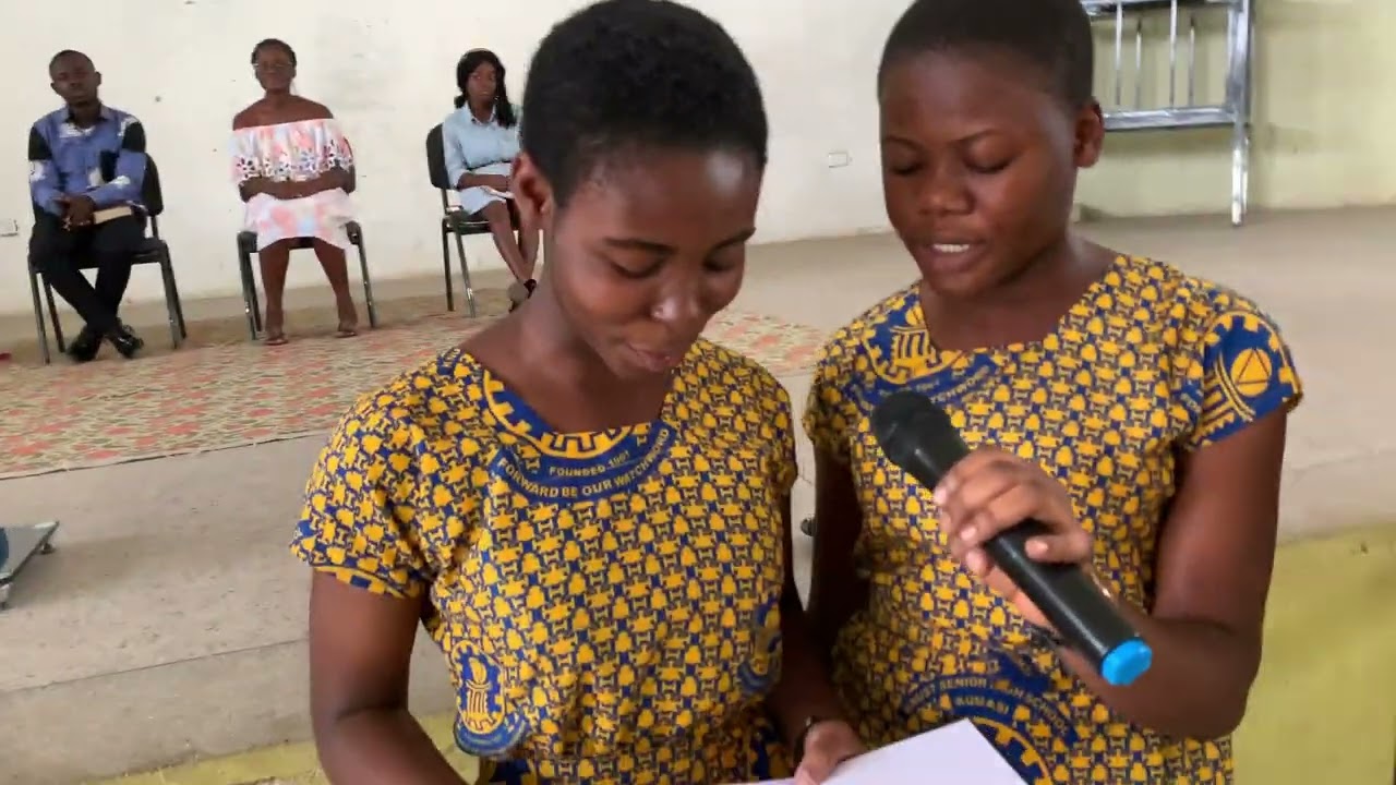 Angels Singers from KNUST SHS GNAAS during their Handing Over on 30th July, 2022