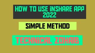 How to use inshare App 2022 screenshot 5