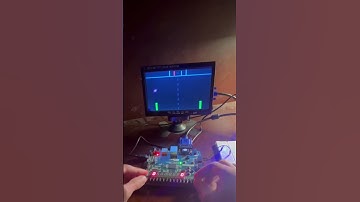 FPGA Pong with Score LED